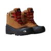 Winterstiefel THE NORTH FACE "Y CHILKAT V LACE WP", Damen, Gr. 36, braun (almond butter), Leder, sportlich, Schuhe, Snowboots, Winterboots, Winterschuhe, wasserdicht