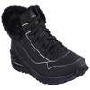 Keilsneaker SKECHERS "UNO RUGGED", Damen, Gr. 37, schwarz, Lederimitat, metallic, sportlich, Schuhe, Sneaker, Keilsneaker, Winterboots mit hochwertiger Dämpfung