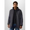Outdoorjacke STREET ONE MEN, Herren, Gr. M (40), grau (ash grau melange), Stoff, Obermaterial: 75% Polyester, 25% Wolle; Futter: 100% Polyester, unifarben, casual, gerade hüftbedeckend, hoch geschlossener Ausschnitt, Langarm Bündchen, Jacken, mit...
