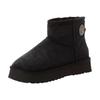 Schlupfboots O'NEILL "BESIANA PLATFORM WOMEN MID", Damen, Gr. 37, schwarz (triple schwarz), Synthetik, sportlich, Schuhe, Winterboots, Snowboots, Winterschuhe