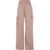 Jogginghose URBAN CLASSICS "Urban Classics Damen Ladies Baggy Light Terry Sweat Pants", Damen, Gr. XXL, US-Größen, rosa (duskrose), 70% Baumwolle, 30% Polyester, unifarben, oversize, Hosen