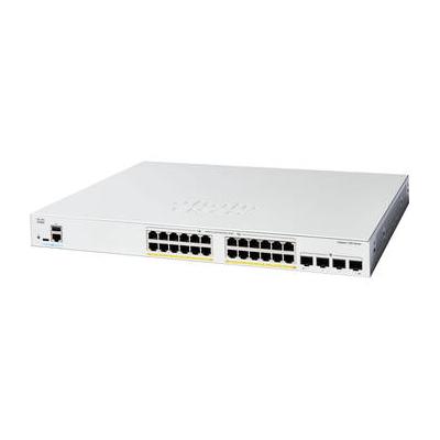 Cisco Catalyst C1300-24FP-4G 24-Port Gigabit PoE+ Compliant Managed Network Switc C1300-24FP-4G