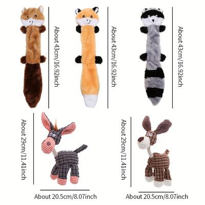 TEMU Pet 5 Dog Squeaky No Stuffing Toy And 2 Stuffing For For Small, And - Squeakers - Squeaky Dog Toy