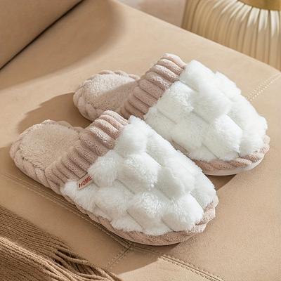 TEMU Fur Slippers And - , Tpr , Comfortable And , Cixi Shoes