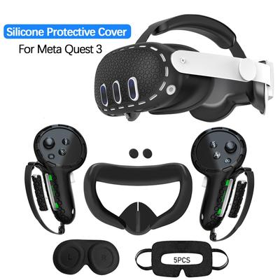 TEMU 1 Set Meta 3 Vr - Headset Battery , Eye , And - Accessory Set For 3 Vr