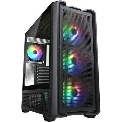 COUGAR PC-Gehäuse "MX600 RGB", schwarz, B:23,5cm H:51,5cm T:47,8cm, Computergehäuse Image