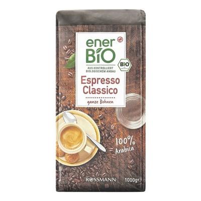 enerBIO Espresso ganze Bohnen Espresso Classico 1000 g braun