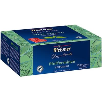 Meßmer Kräuter-Tee »Classic Moments Pfefferminze« Tassenportion, 100 Stück Image