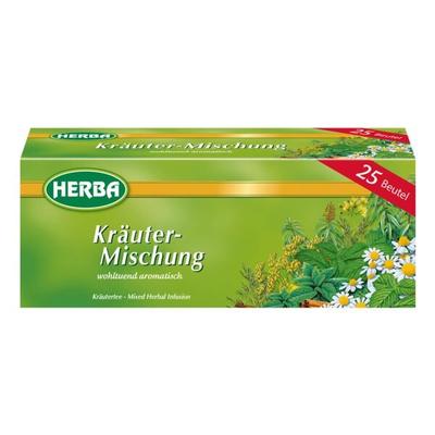 Herba Herba Kräutertee-Mischung Tassenportion, 25 Stück