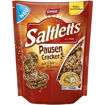 16er-Pack Laugengebäck »Saltletts PausenCracker« 100 g, Lorenz