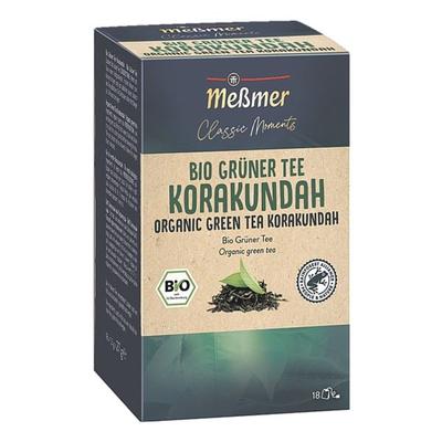 Meßmer Bio Grüner Tee »Classic Moments Korakundah« Tassenportion, kuvertiert, 18er-Pack