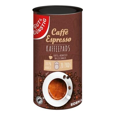 Kaffeepads »Caffè Espresso« 20 Pads braun, Gut und Günstig