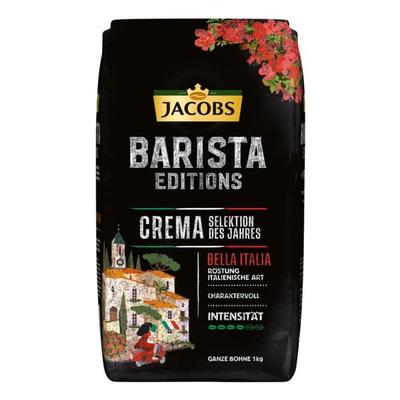 Ganze Kaffeebohnen »Barista Crema Selektion des Jahres Bella Italia« 1 kg braun, Jacobs