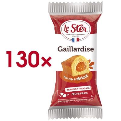 Le Ster 130er-Pack Kuchen Snack »Mini Aprikose« 30 g orange Image