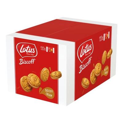 Doppelkeske »Biscoff Creme« 120er-Spenderbox beige, Lotus