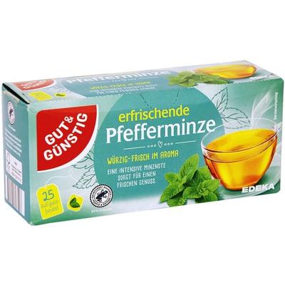 Gut und Günstig Pfefferminz Tee 25 Tassenportionen Image