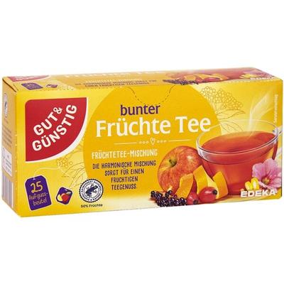 Früchte Tee 25 Tassenportionen, Gut und Günstig