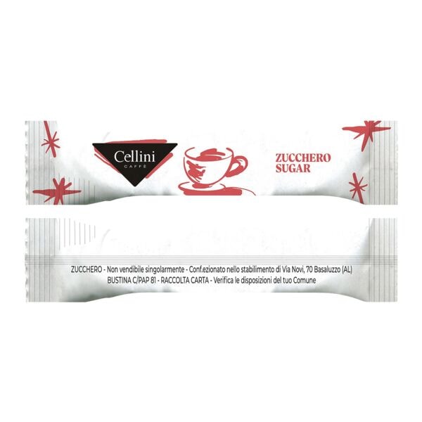 Cellini 2000er-Pack Zuckersticks - Weißer Zucker Image
