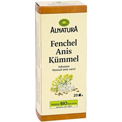 Alnatura Bio Kräutertee »Fenchel Anis Kümmel« - 20 Beutel