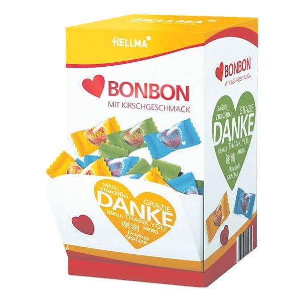 Hellma Herzbonbons »Danke« Image