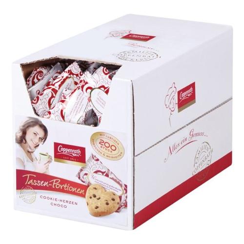 Gebäck »Cookie-Herzen Choco«, Coppenrath