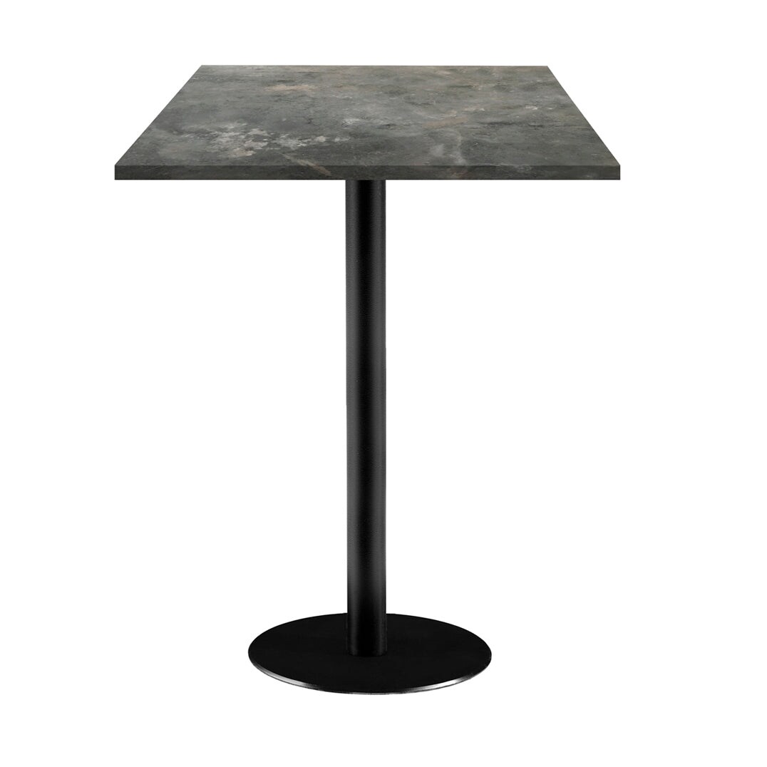 Restootab Stehtisch Rome 60x60cm - Modell metallisierter Stein Image