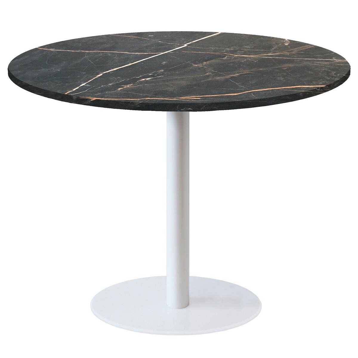 Restootab Tisch Rome weiß Ø120cm - Modell Marmor Samas Image