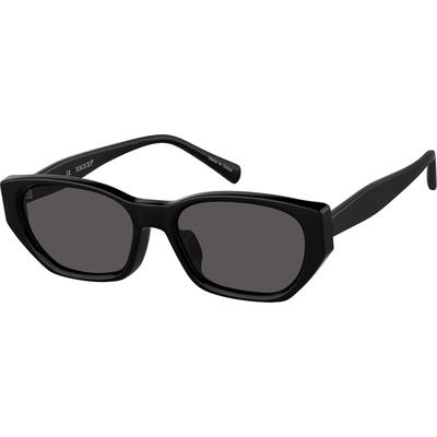 Zenni Women's Sunglasses Black Plastic Full Rim Frame