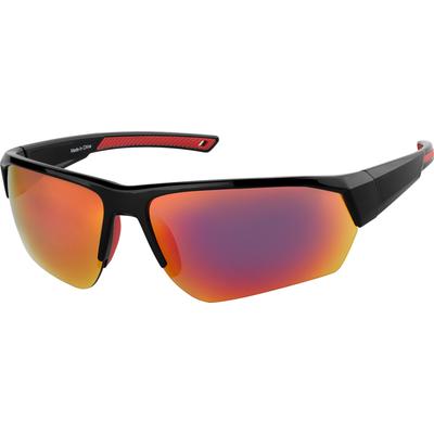 Zenni Round Sunglasses Black Plastic Frame