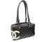 Louis Vuitton Bags | Chanel Bowling Bag Cambon Line Leather Black White | Color: Black | Size: Os