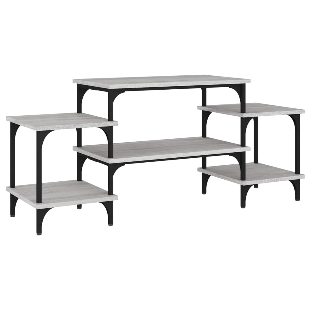 vidaXL TV-Schrank Grau Sonoma 117x35x52 cm Holzwerkstoff Image