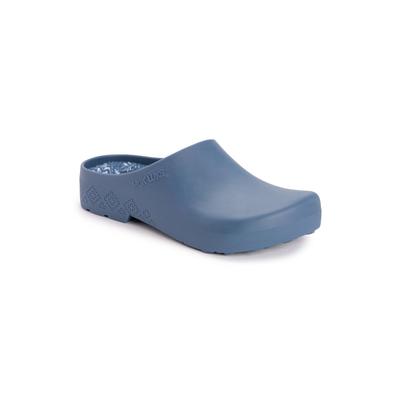 Women's Women'S Garden Clog And Glove Set by MUK LUKS in Denim Floral (Size MEDIUM)