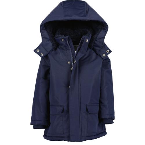 Parka BLUE SEVEN Gr. 116, blau (night blau) Jungen Jacken