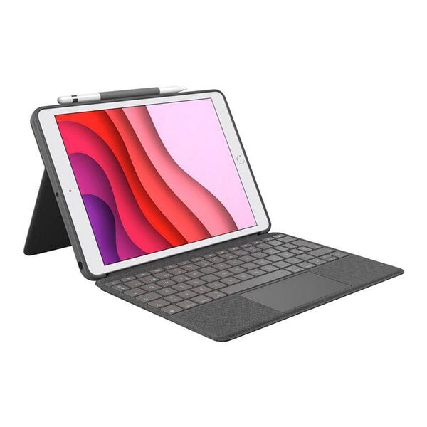 Logitech Schutzhülle mit Tastatur »Combo Touch« für iPad 10. Generation, 25.3x19.2x19 cm Image