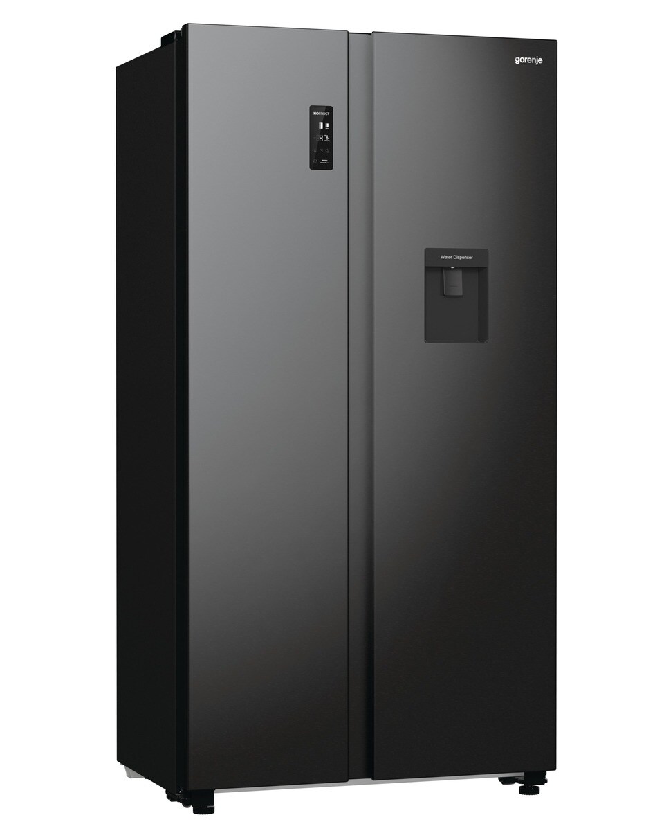 Gorenje NRR9185EABXLWD Side by Side - H 178,6 cm, E, B 91 cm, NoFrost, Wasserbereiter, DarkInox look, Inverterkompressor, TwistIce 742346 Image