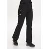 Skihose WHISTLER "Naya", Damen, Gr. 48, EURO-Größen, schwarz, 94% Polyester, 6% Elasthan, unifarben, sportlich, Hosen, mit 15.000 mm Wassersäule