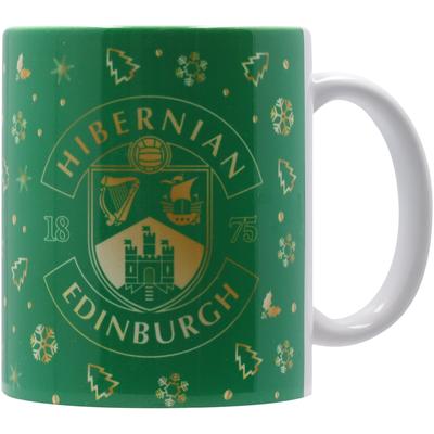 Hibernian Shimmer & Sparkle Weihnachtstasse Image