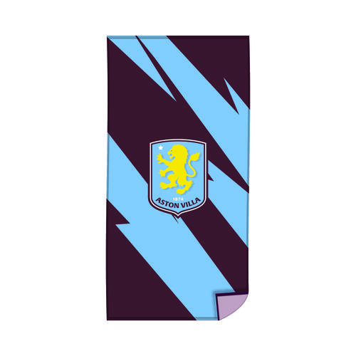 Handtuch mit Aston Villa-Wappen