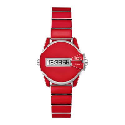 Diesel Baby Chief Rot Herren Armbanduhr DZ2192