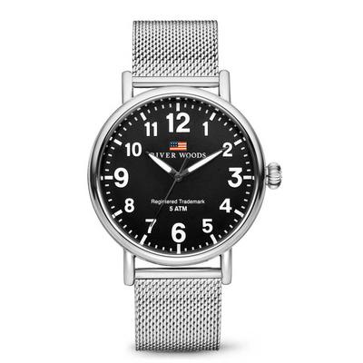 River Woods Sacramento Silber Herren Armbanduhr RW420003 Image