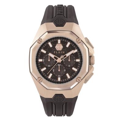 Philipp Plein Octagon Braun Herren Armbanduhr PWTBA0223