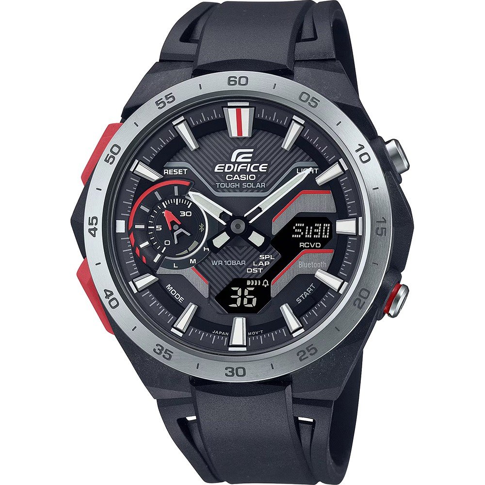 Casio Edifice Herren Schwarz Uhr ECB-2200P-1AEF Image