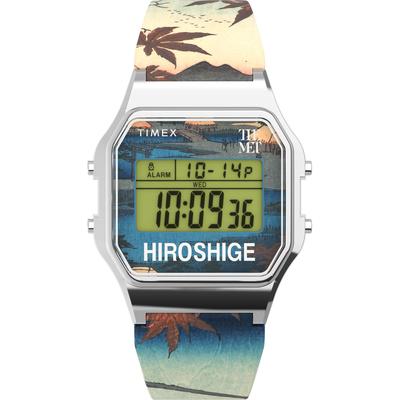 Timex The Met X Hiroshige Mehrfarbig Unisex Armbanduhr TW2W25300