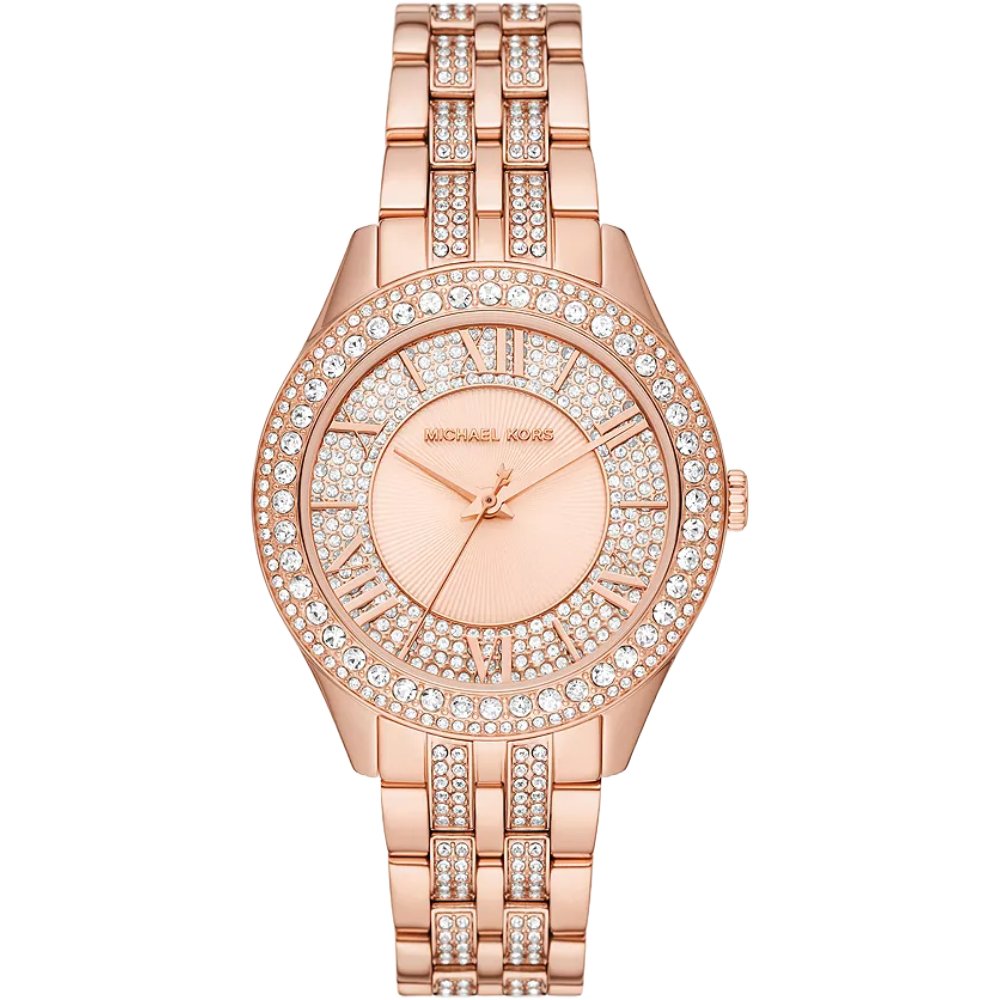 Michael Kors MK4710 Harlowe Rose Gold-Ton Damenuhr Image