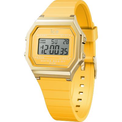 Ice Watch Ice Digit Retro - Helle Ananas Damenuhr Gelb 022053 Image