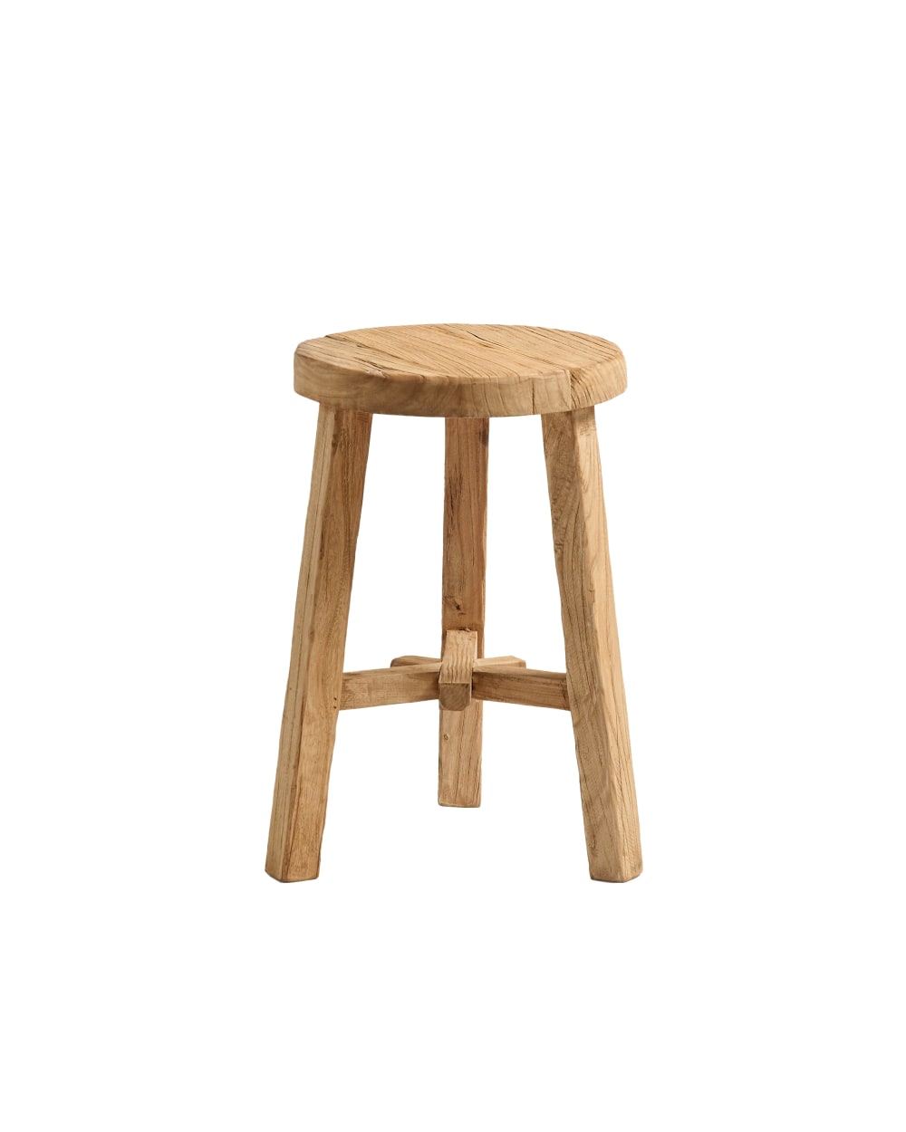 Tabouret rustique en bois