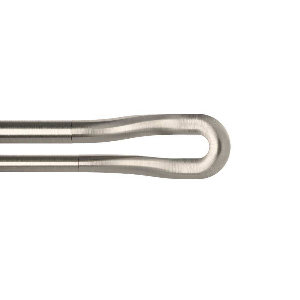 Tringle double extensible de 107 à 305cm pour rideaux occultants D19mm