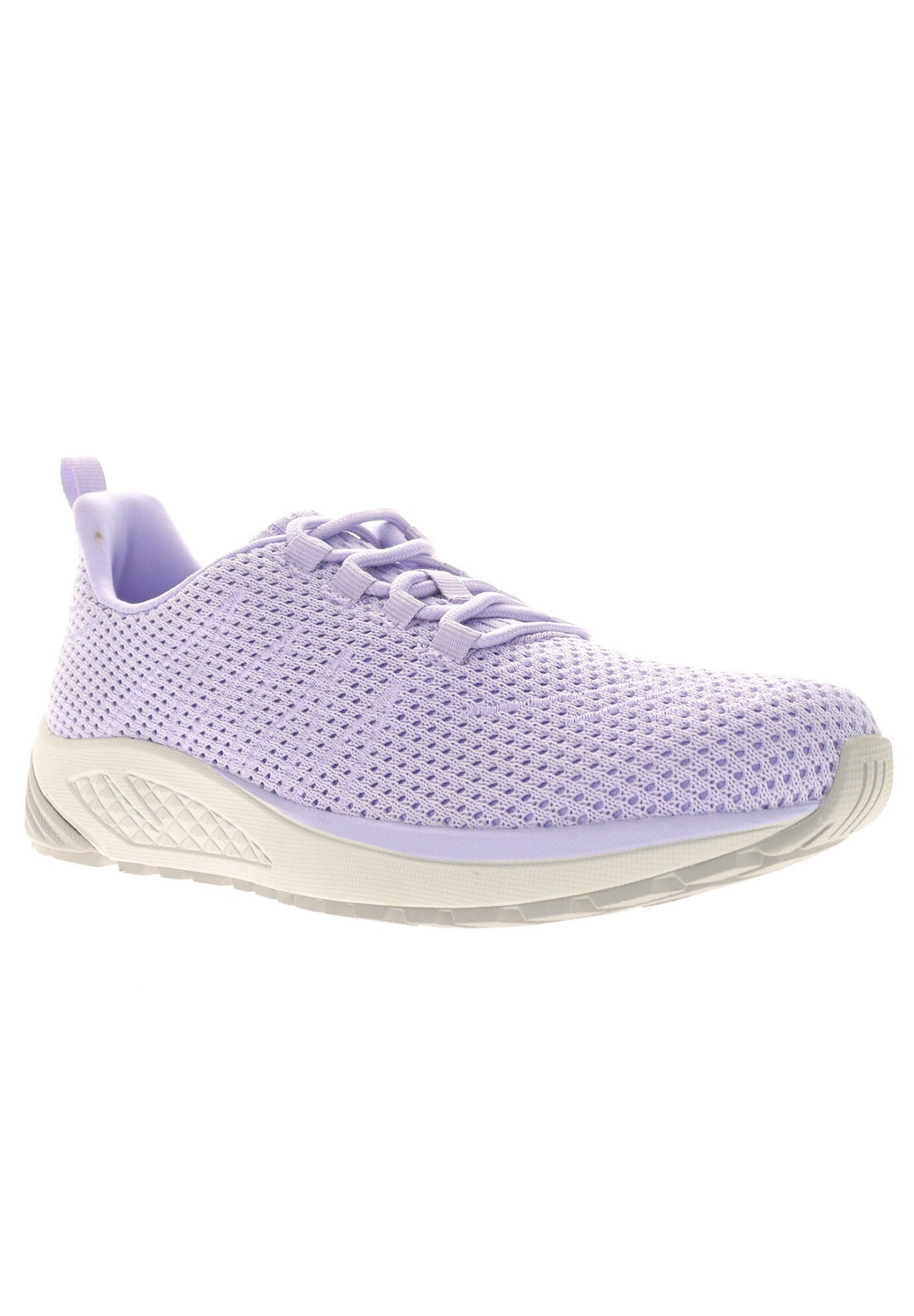 Wide Width Women's Tour Knit Sneaker by Propet in Lavender (Size 12 W)