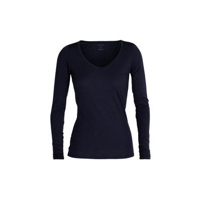 Icebreaker Women Merino 150 Siren LS Sweetheart Midnight Navy S IB103194401S