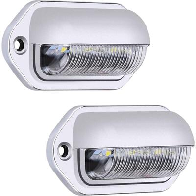Stück LED-Kennzeichenleuchte, wasserdicht, 6 SMD-LED-Rückleuchten, Kennzeichenleuchte für 12 V/24